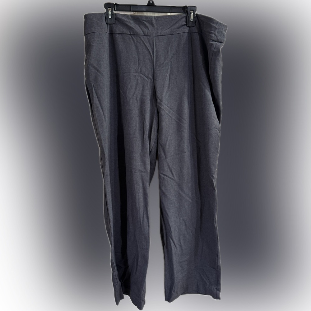 Roz & Ali Gray Women's Pants
